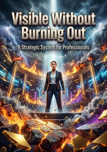 Portada del libro «Visible Without Burning Out», de Thalia Brookstone