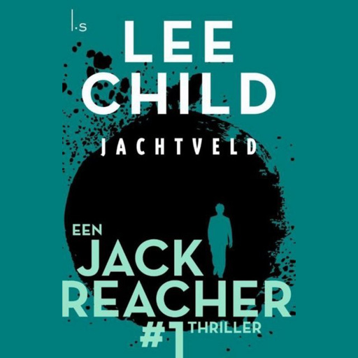Portada del audiolibro «Jachtveld», de Lee Child