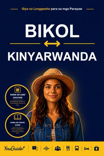 Portada del libro «The Language Guide for Travelers - Bikol to Kinyarwanda», de YouGuide