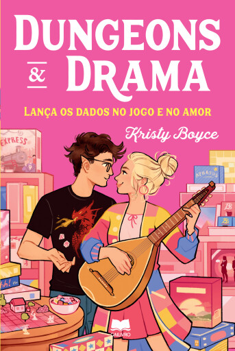 Portada del libro «Dungeons & Drama», de Kristy Boyce