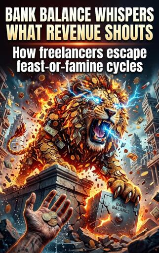 Portada del libro «Bank balance whispers what revenue shouts», de Julian Pike