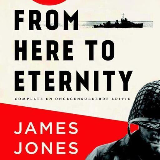 Portada del audiolibro «From here to eternity», de James Jones