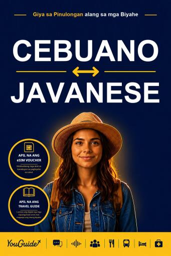 Portada del libro «The Language Guide for Travelers - Cebuano to Javanese», de YouGuide