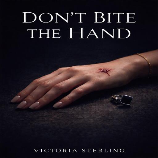 Portada del audiolibro «Don't Bite the Hand», de Victoria Sterling