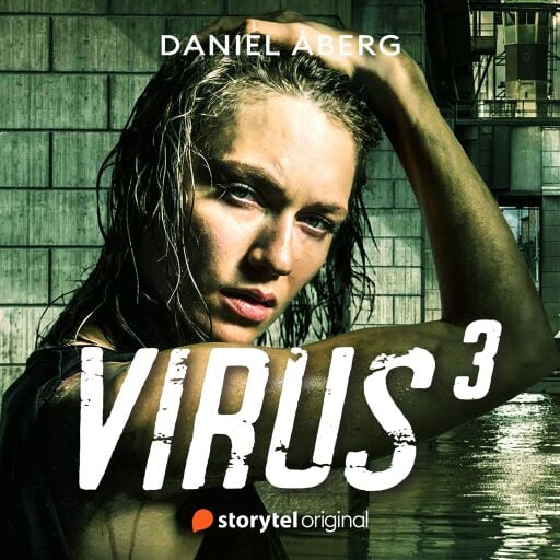 Portada del audiolibro «Virus:3», de Daniel Åberg