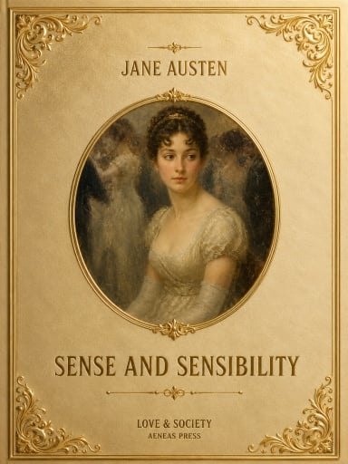 Portada del libro «Sense and Sensibility», de Jane Austen