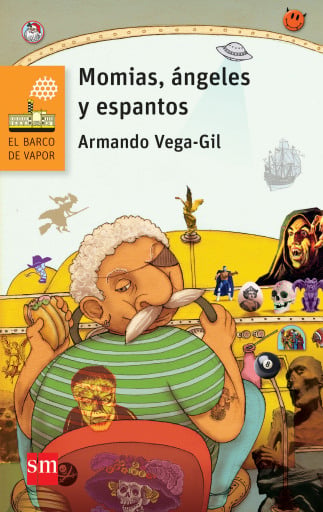 Portada del libro «Momias, ángeles y espantos», de Armando Vega-Gil