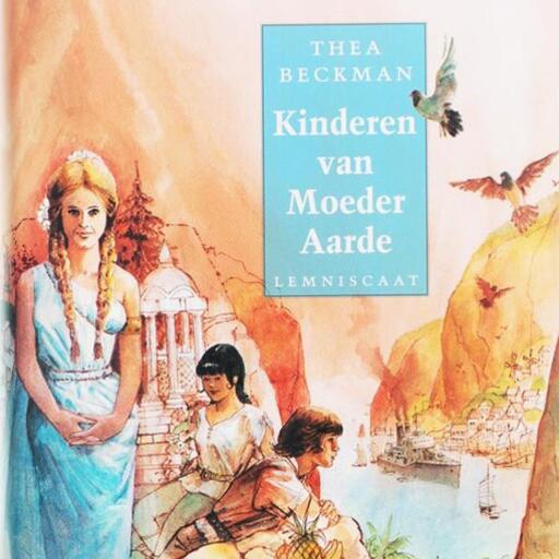 Portada del audiolibro «Kinderen van Moeder Aarde», de Thea Beckman