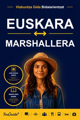 Portada del libro «The Language Guide for Travelers - Basque to Marshallese», de YouGuide