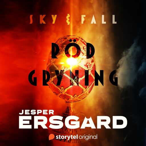 Portada del audiolibro «Röd gryning», de Jesper Ersgård