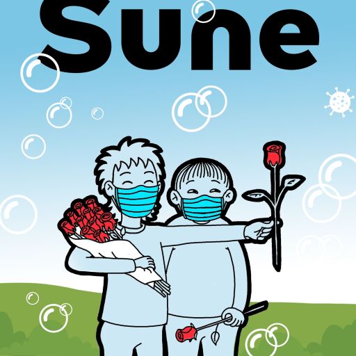 Portada del libro «Håll avstånd och tvätta händerna Sune», de Sören Olsson, Anders Jacobsson