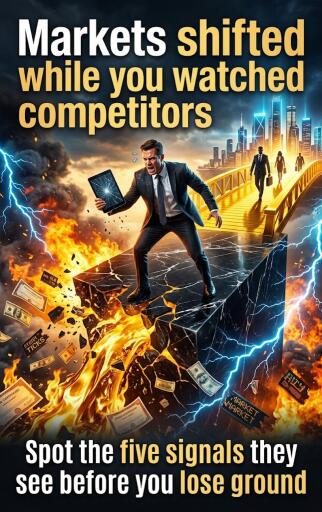 Portada del libro «Markets shifted while you watched competitors», de Genevieve Voss