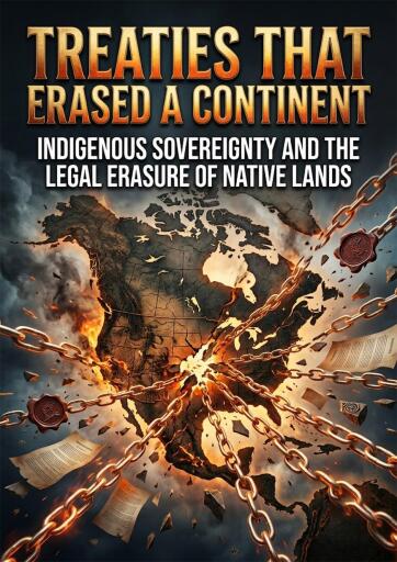Portada del libro «Treaties That Erased a Continent», de Tyler Ashford