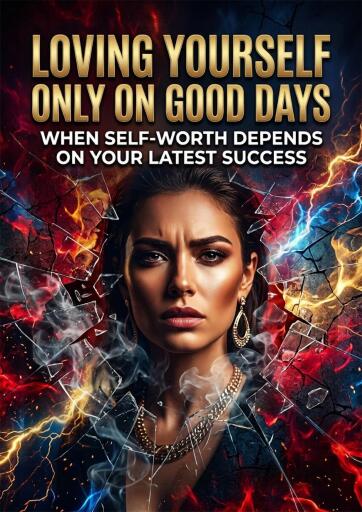 Portada del libro «Loving yourself only on good days», de Natalie Harrington