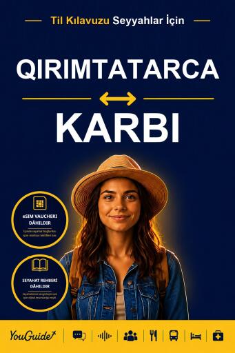 Portada del libro «The Language Guide for Travelers - Crimean Tatar to Karbi», de YouGuide