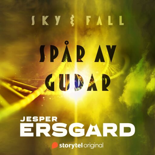 Portada del audiolibro «Spår av gudar», de Jesper Ersgård