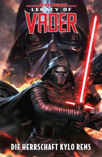 Portada del libro «Star Wars - Legacy of Vader - Die Herrschaft Kylo Rens», de Charles Soule