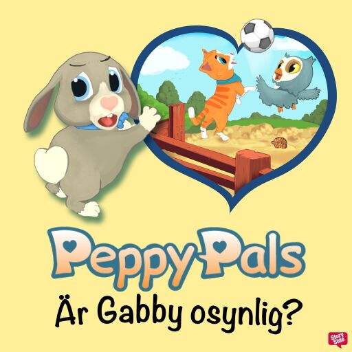 Portada del audiolibro «Är Gabby osynlig?», de Åsa Linge