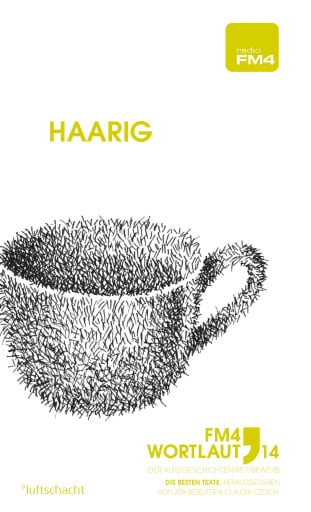 Portada del libro «FM4 Wortlaut 14. Haarig», de Horst Bayer, Stefan Dorfstetter