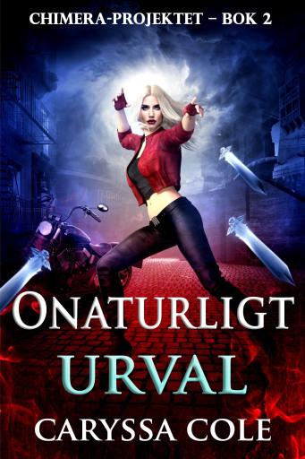 Portada del libro «Onaturligt urval», de Caryssa Cole