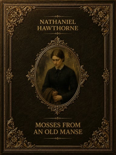 Portada del libro «Mosses from an Old Manse», de Nathaniel Hawthorne