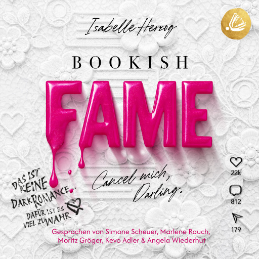 Portada del audiolibro «Bookish Fame - Cancel mich, Darling», de Isabelle Herzog