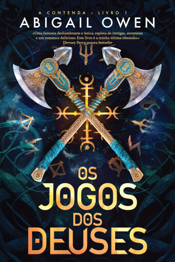Portada del libro «Os Jogos dos Deuses», de Abigail Owen