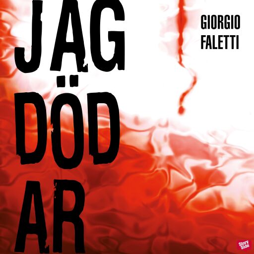 Portada del audiolibro «Jag dödar», de Giorgio Faletti