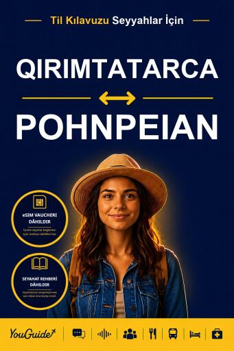 Portada del libro «The Language Guide for Travelers - Crimean Tatar to Pohnpeian», de YouGuide