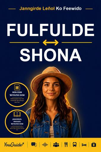 Portada del libro «The Language Guide for Travelers - Fulani to Shona», de YouGuide