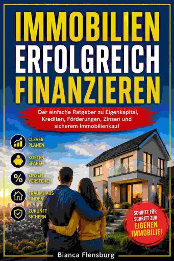 Portada del libro «Immobilien erfolgreich finanzieren», de Bianca Flensburg