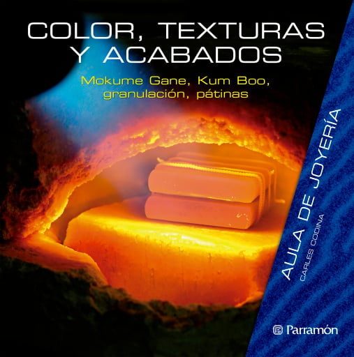 Portada del libro «Aula de joyería. Color, textura y acabados», de Carles Codina i Armengol