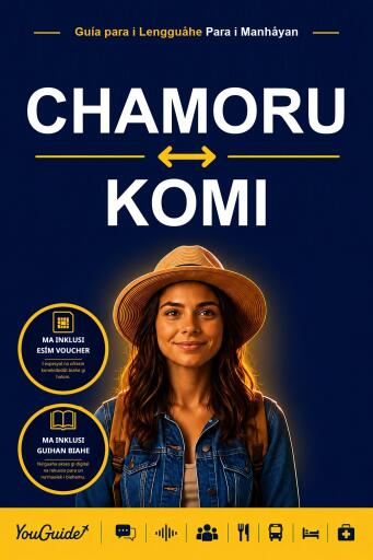 Portada del libro «The Language Guide for Travelers - Chamorro to Komi», de YouGuide