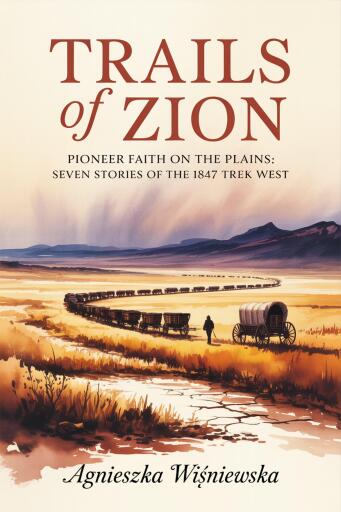 Portada del libro «Trails of Zion», de Agnieszka Wiśniewska