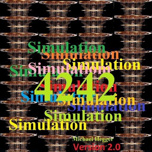 Portada del audiolibro «Simulation 4242», de Michael Hegger