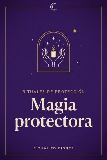 Portada del libro «Magia protectora», de Ritual Ediciones