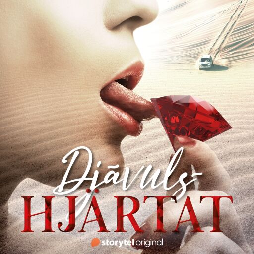 Portada del audiolibro «Djävulshjärtat», de Susanne Ahlenius