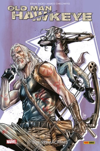Portada del libro «Old Man Hawkeye 2 - Das Vermächtnis», de Ethan Sacks