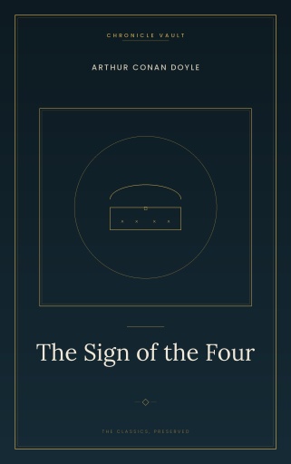 Portada del libro «The Sign of the Four», de Arthur Conan Doyle