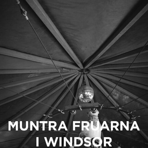 Portada del libro «Muntra fruarna i Windsor», de William Shakespeare
