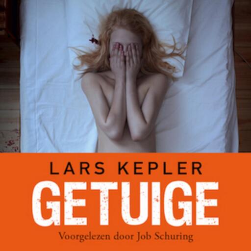 Portada del audiolibro «Getuige», de Lars Kepler
