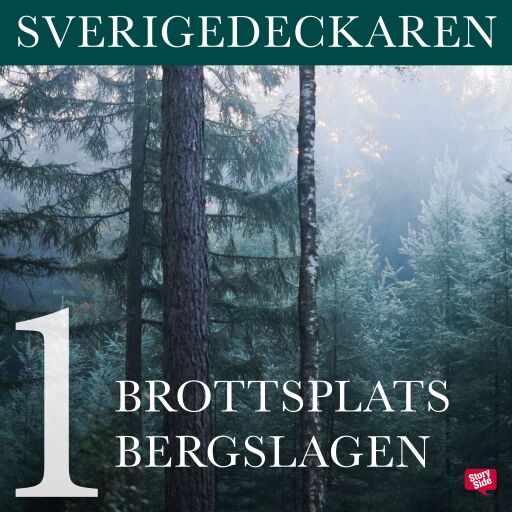 Portada del audiolibro «Brottsplats Bergslagen», de Stig O. Blomberg