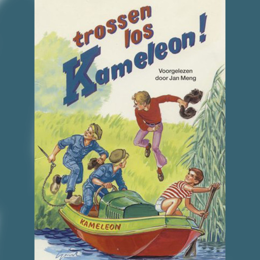 Portada del audiolibro «Trossen los Kameleon!», de Hotze de Roos