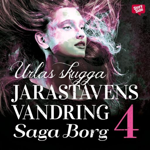 Portada del audiolibro «Jarastavens vandring 4 – Urlas skugga», de Saga Borg