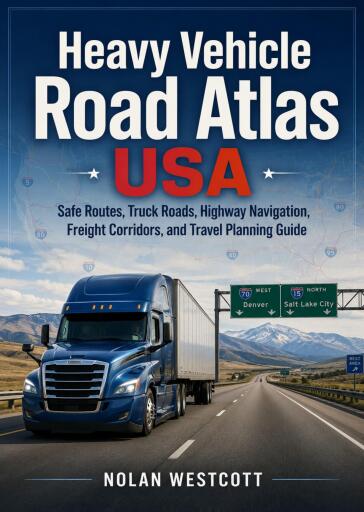 Portada del libro «Heavy Vehicle Road Atlas USA», de Nolan Westcott