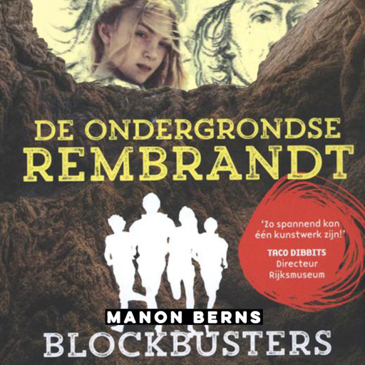Portada del audiolibro «De ondergrondse Rembrandt», de Manon Berns