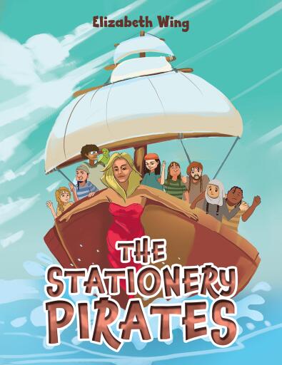 Portada del libro «The Stationery Pirates», de Elizabeth Wing