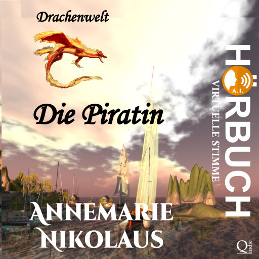 Portada del audiolibro «Die Piratin», de Annemarie Nikolaus