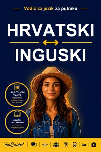 Portada del libro «The Language Guide for Travelers - Croatian to Ingush», de YouGuide