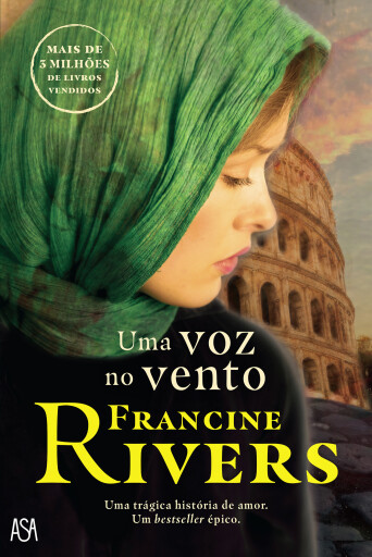 Portada del libro «Uma Voz No Vento», de Francine Rivers